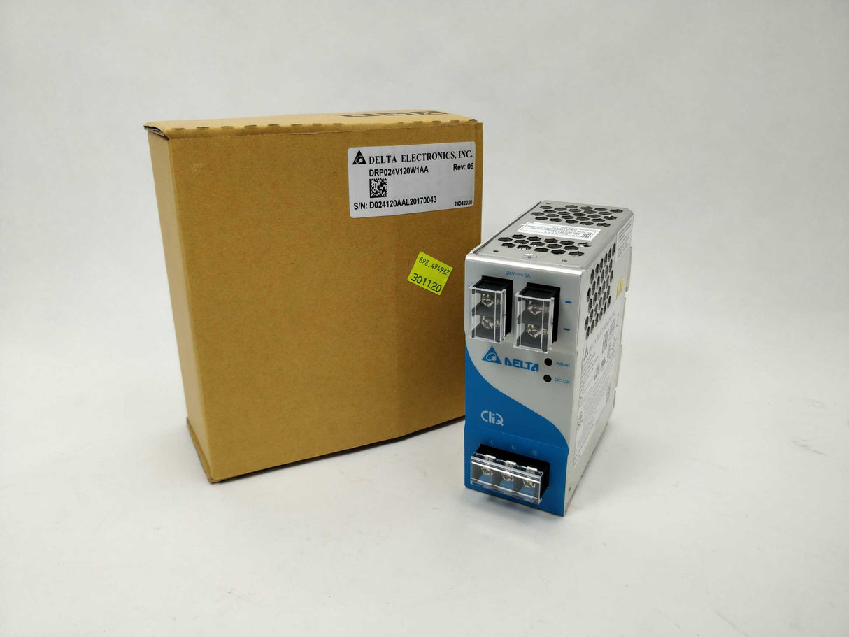 Delta Electronics DRP024V120W1AA PSU 24V 5A Out