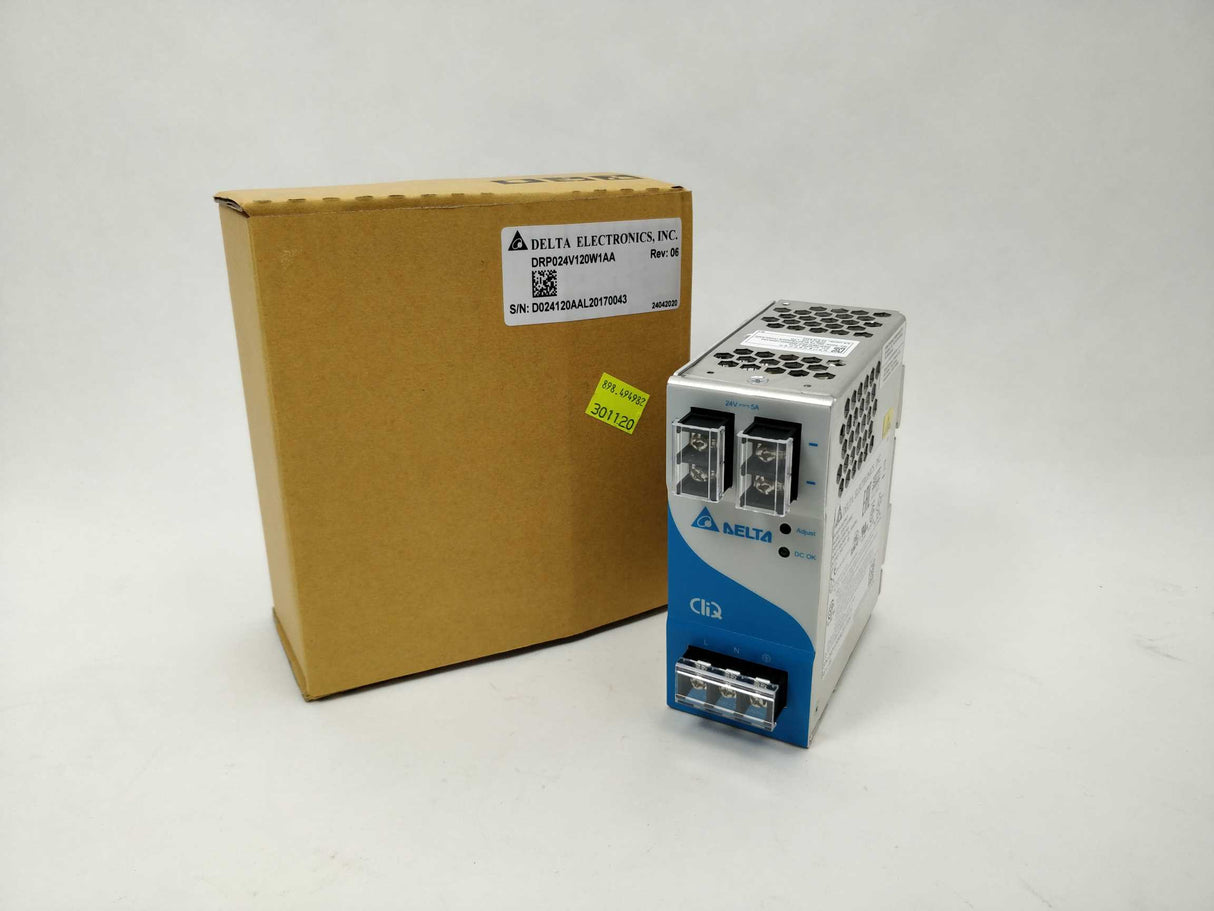 Delta Electronics DRP024V120W1AA PSU 24V 5A Out