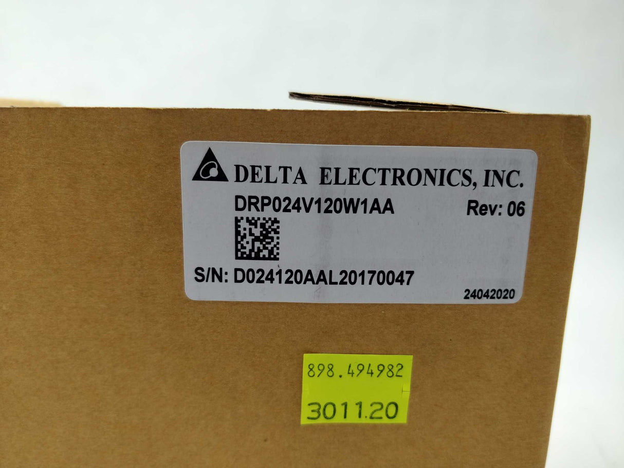 Delta Electronics DRP024V120W1AA PSU 24V 5A Out