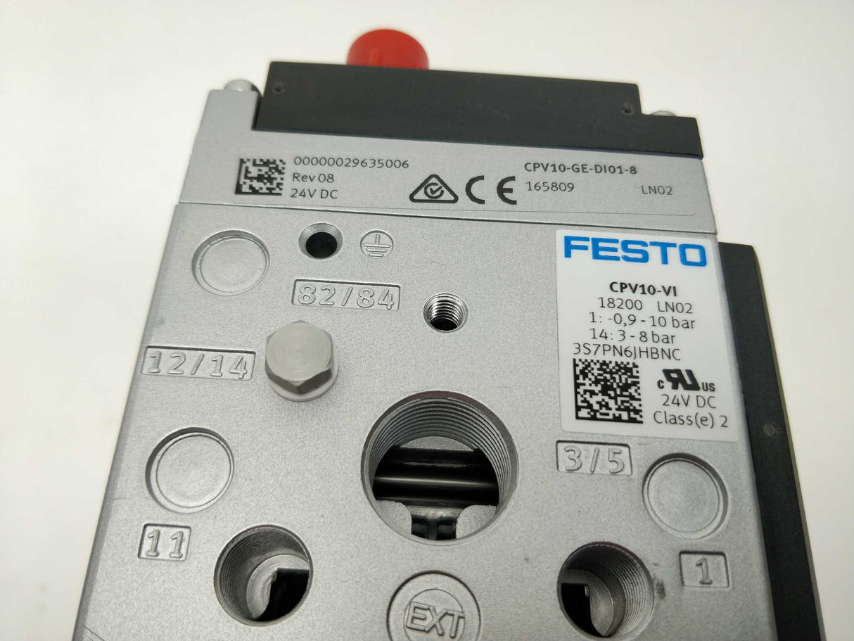 Festo 18200 CPV10-VI Valve Manifold 8 x 161416