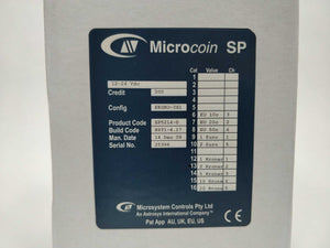 Microcoin Multicoin Validator. SP5214-D Multicoin Validator
