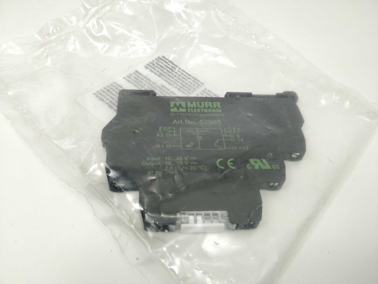 MURR Elektronik 52503 Miro TR 24VDC SK 5P Optocoupler Module