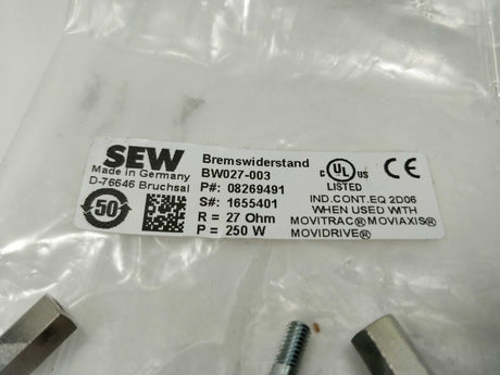 SEW-EURODRIVE  08269491 Brake Resistor