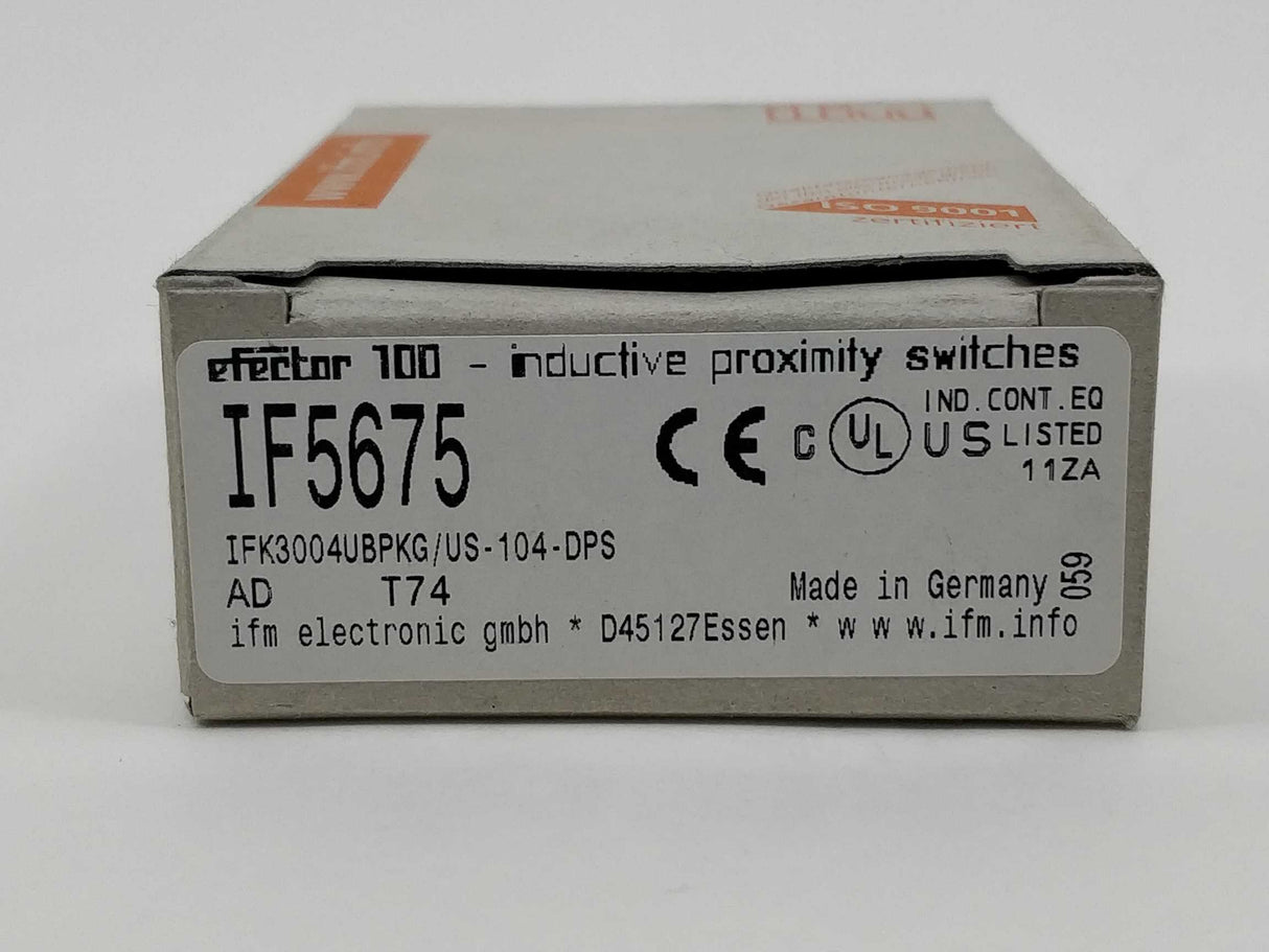 Ifm Electronic IF5675 Inductive Proximity Switch