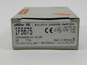 Ifm Electronic IF5675 Inductive Proximity Switch