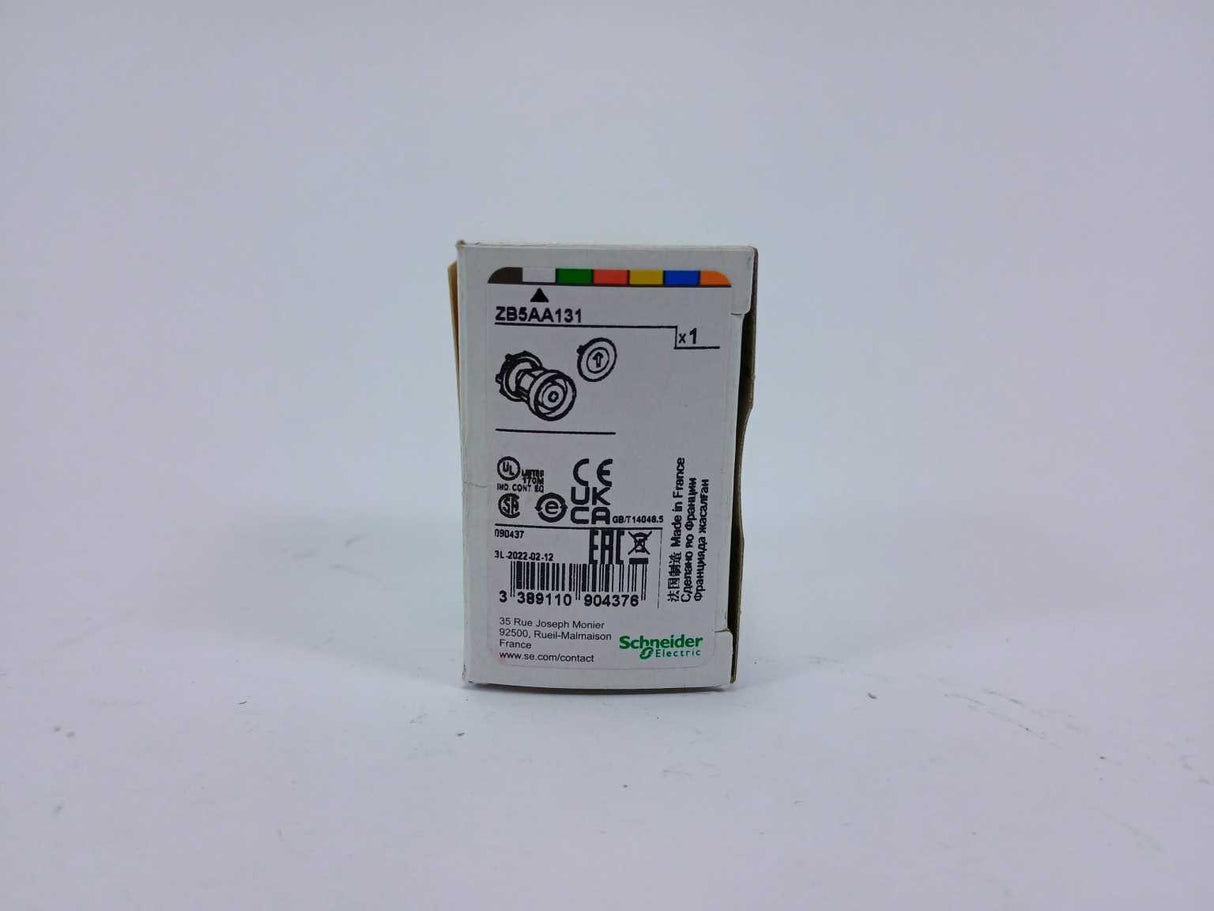 Schneider Electric ZB5AA131 Push Switch White 5 Pcs.