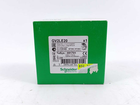 Schneider Electric GV2LE20 Magnetic Circuit Breaker