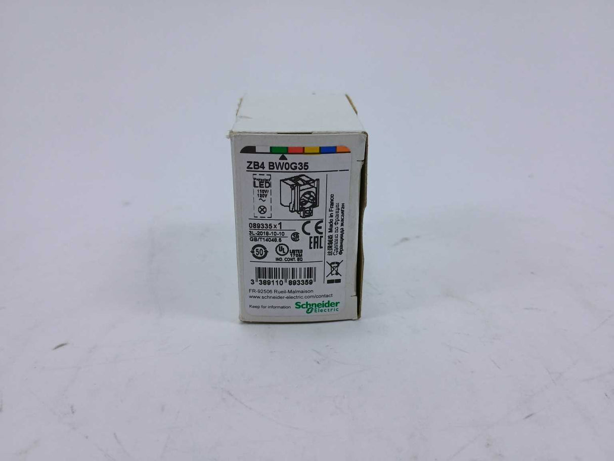 Schneider Electric ZB4BW0G35 Green Light block