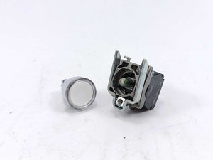 Schneider Electric XB4BW31G5 Illuminated Push Button White