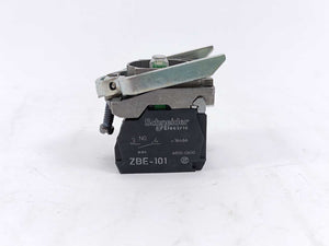 Schneider Electric XB4BW31G5 Illuminated Push Button White