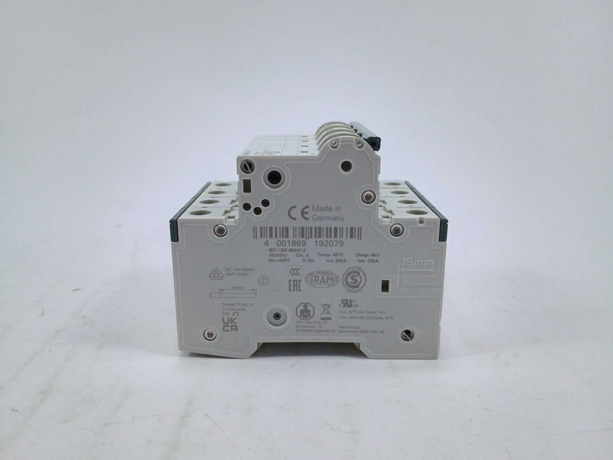 Siemens 5SY7625-7 Miniature Circuit Breaker