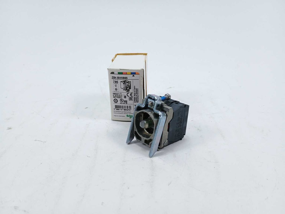 Siemens ZB4BW0B65 Blue Light Block with Body fixing Collar