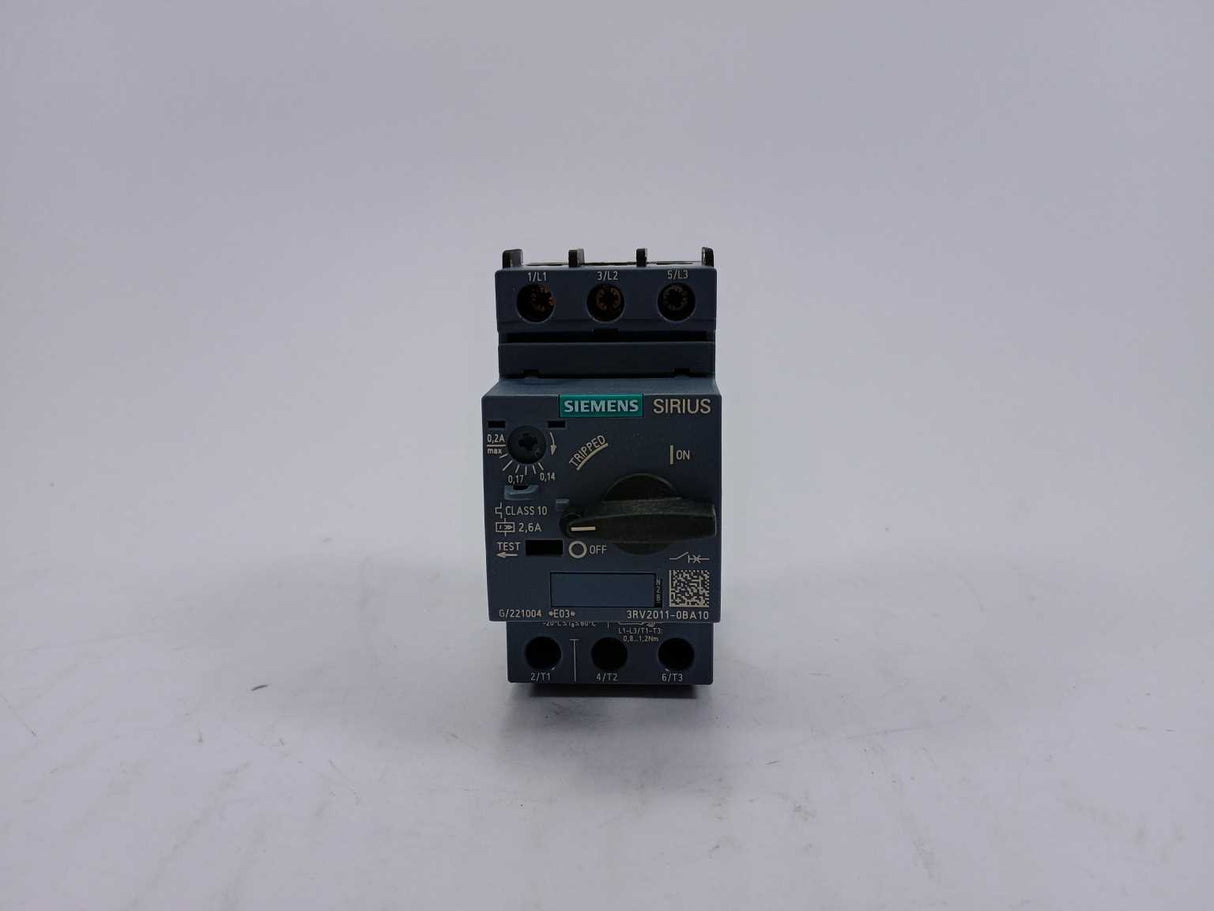 Siemens 3RV2011-0BA10 Circuit Breaker