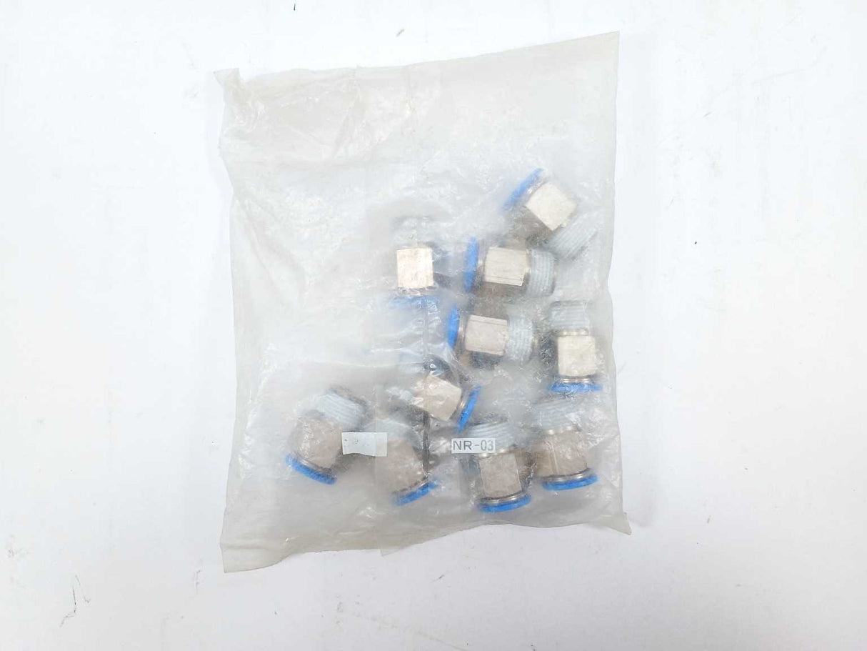 Festo 153009 QS-3/8-12, Push-in Fitting 10 Pcs.