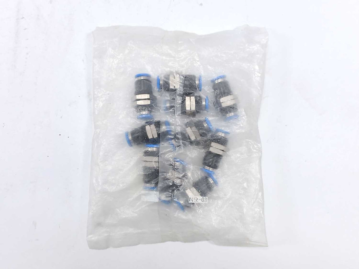 Festo 153159 QSS-8 Push-In Bulkhead Connector 10 Pcs.