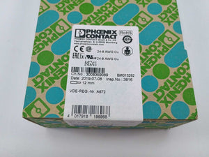 Phoenix Contact 3031500 ST 6-PE TERMINAL BLOCKS 50 Pcs
