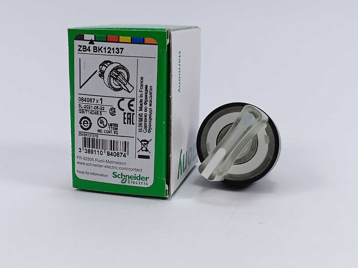 Schneider Electric ZB4BK12137 Head for Selector Switch