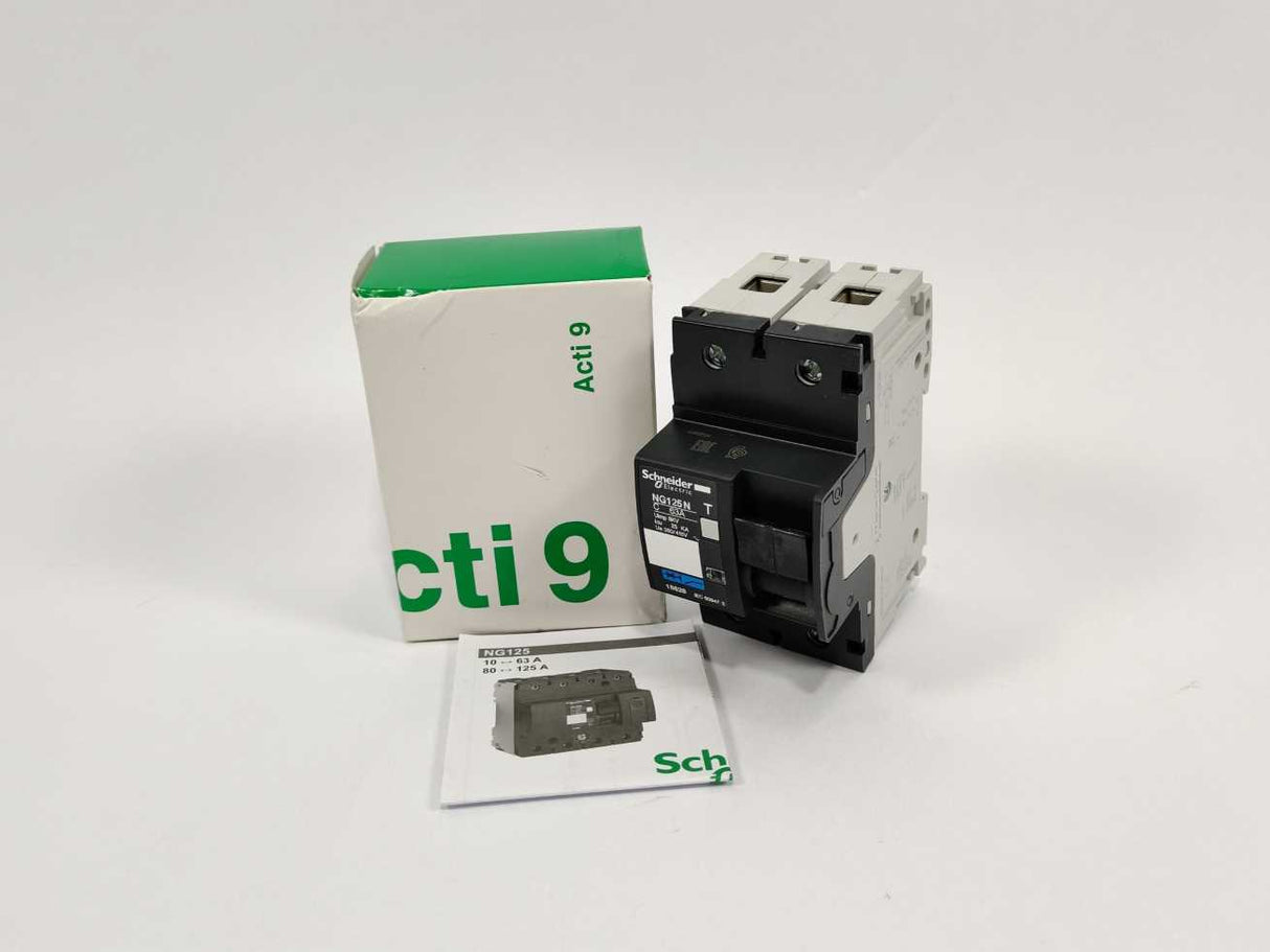 Schneider Electric NG125N C 63A 18628 circuit-breaker 2P-63A