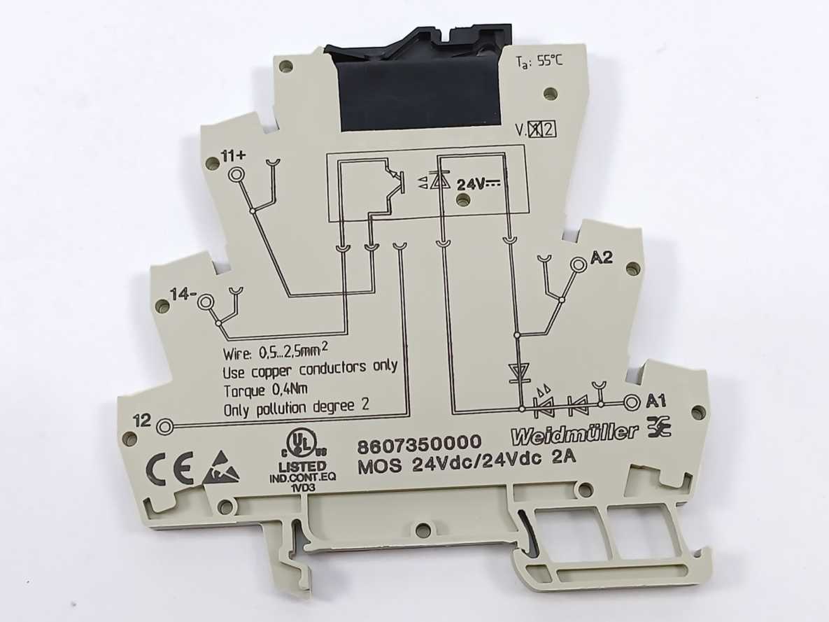 VINCOTECH V23109-S2421-D020 W. Weidmüller 8607350000 8pcs