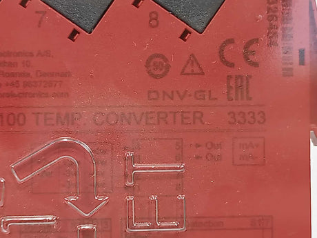 PR Electronics 3333 Pt100 converter, loop-powered 3333-S103
