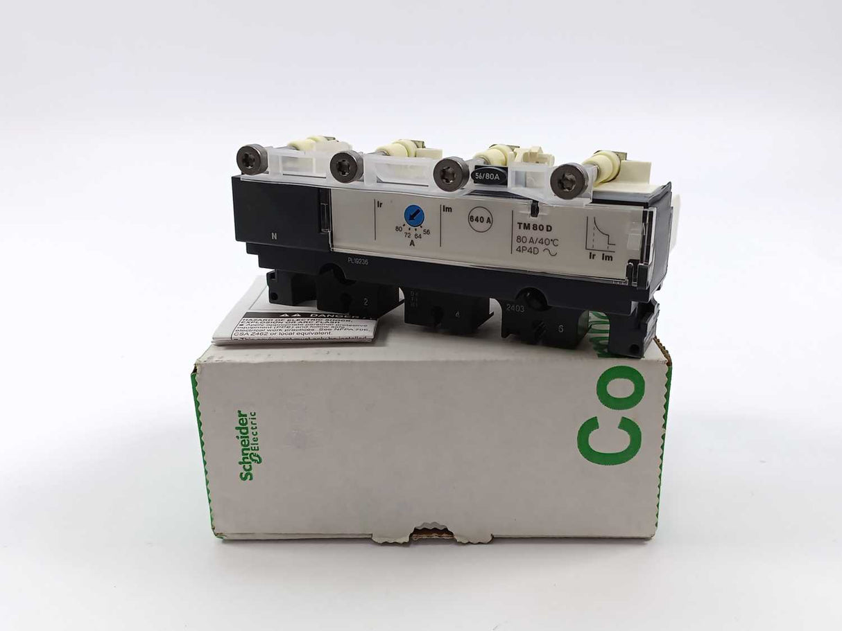 Schneider Electric LV429051 Trip unit TM80D for ComPact NSX 100/160/250