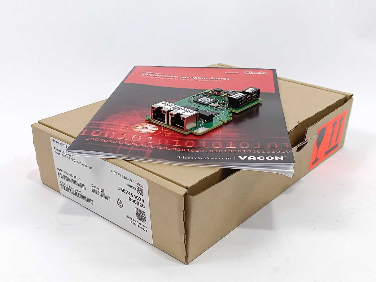 Danfoss 181B0492 OPT-E9-V, 2-Port Ethernet