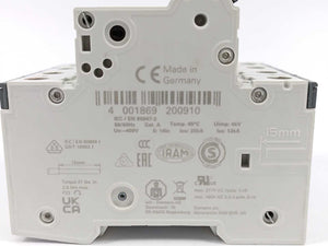 Siemens 5SY7625-8 Miniature circuit breaker 400 V