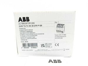 ABB 2CTB803973R1200 OVR T2-T3 3N 20-275 P QS Surge Protective Device
