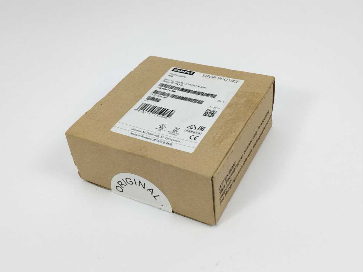 Siemens 6EP1333-1LB00 SITOP PSU100L Power Supply