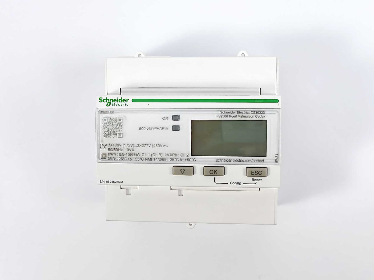 Schneider Electric A9MEM3155 3 Phase Energy Meter