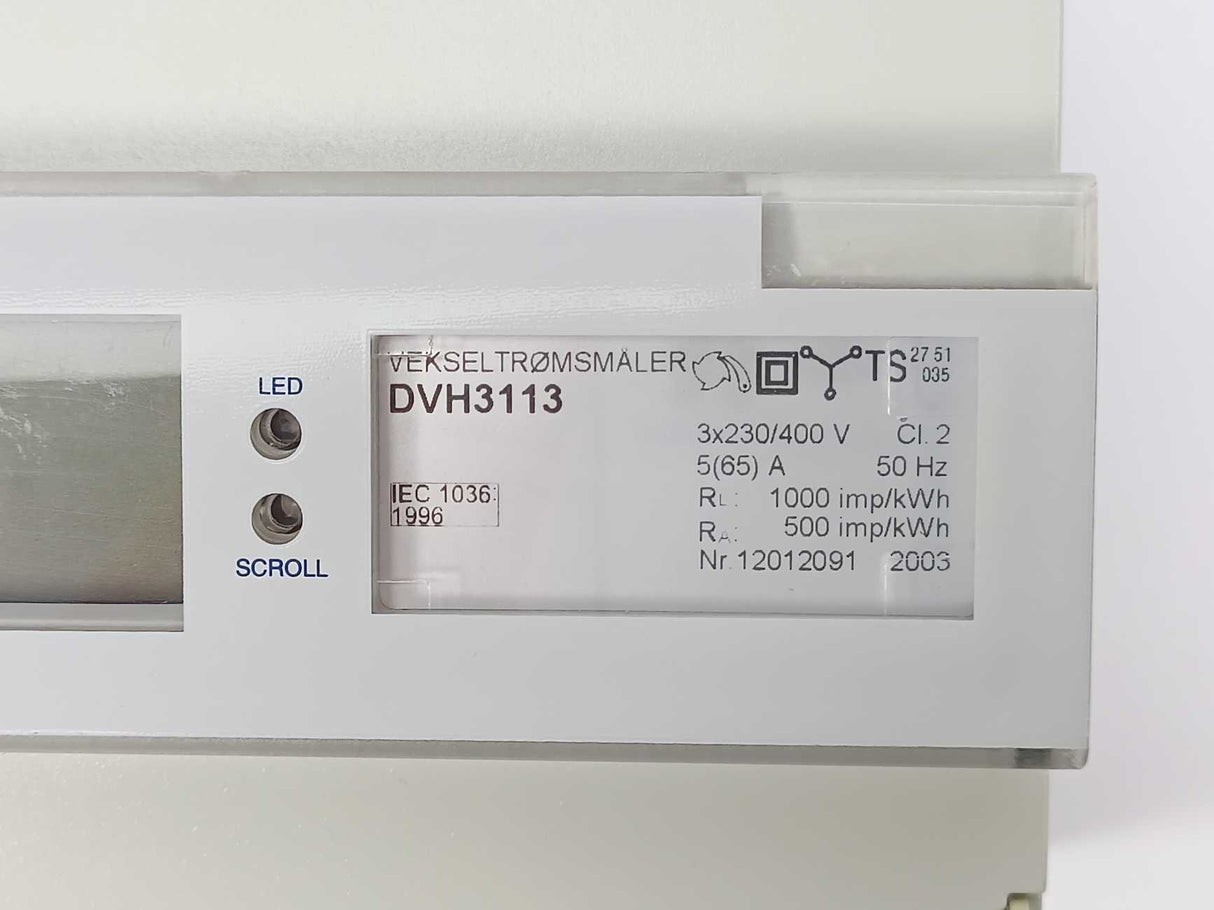 EMH Metering DVH3113 Three-Phase Energy Meter