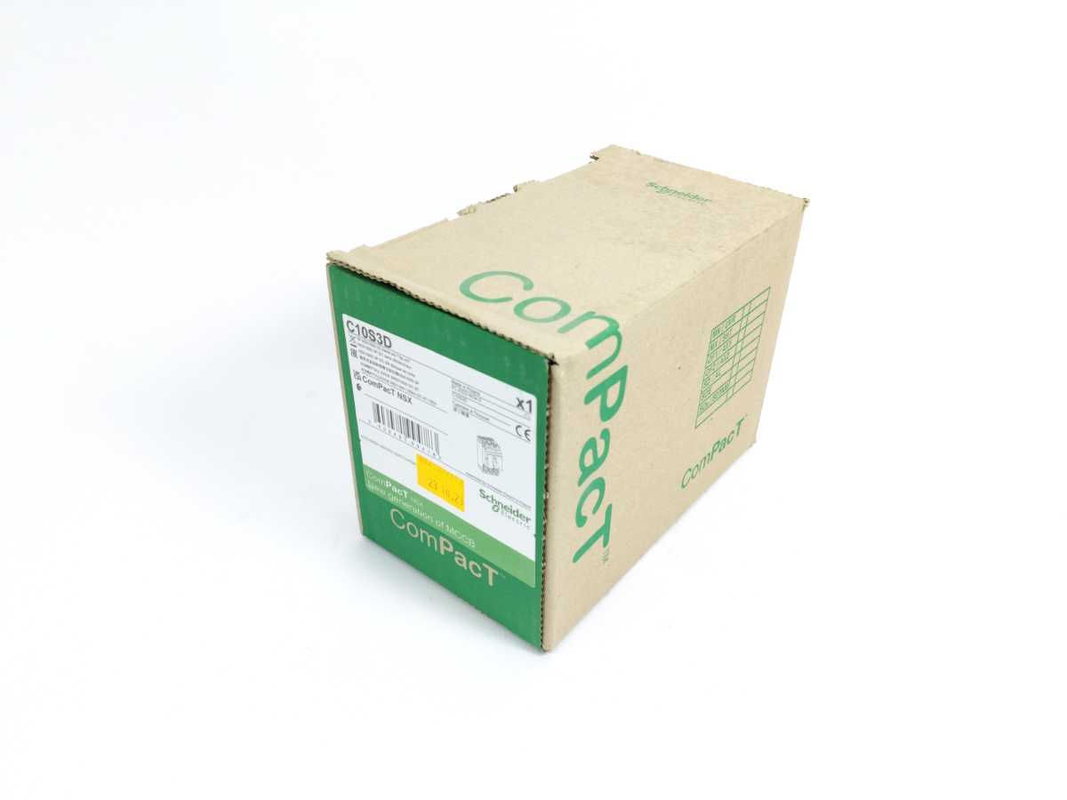 Schneider Electric C10S3D 3P NSX100S DC Frame w/o Trip uniT