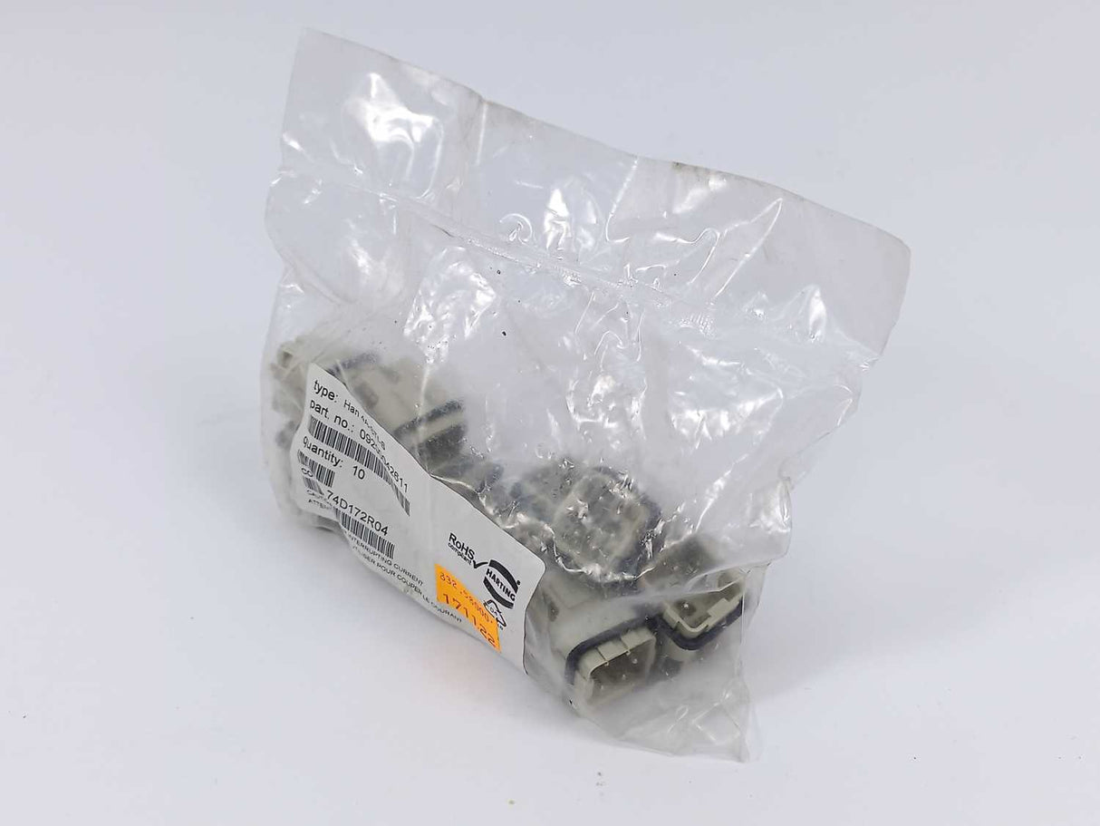 Harting 09200042611 Han 4A-STI-S Heavy-Duty Connector Insert, 10pcs batch