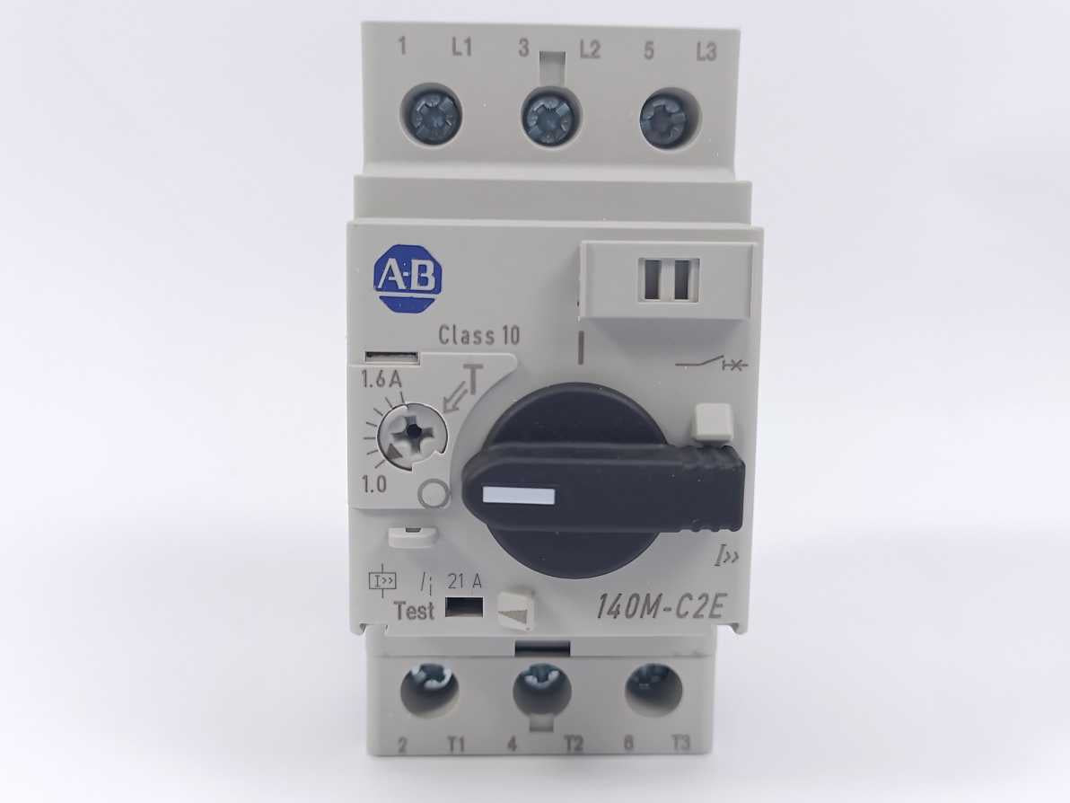 AB 140M-C2E-B16 Motor Protection Circuit Breaker, Ser. C. 1-1.6 a