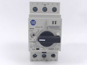AB 140M-C2E-B16 Motor Protection Circuit Breaker, Ser. C. 1-1.6 a