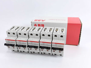 ABB 2CDS272001R0404 S202M-C40 Minature Circuit Breaker Batch 5 pcs.