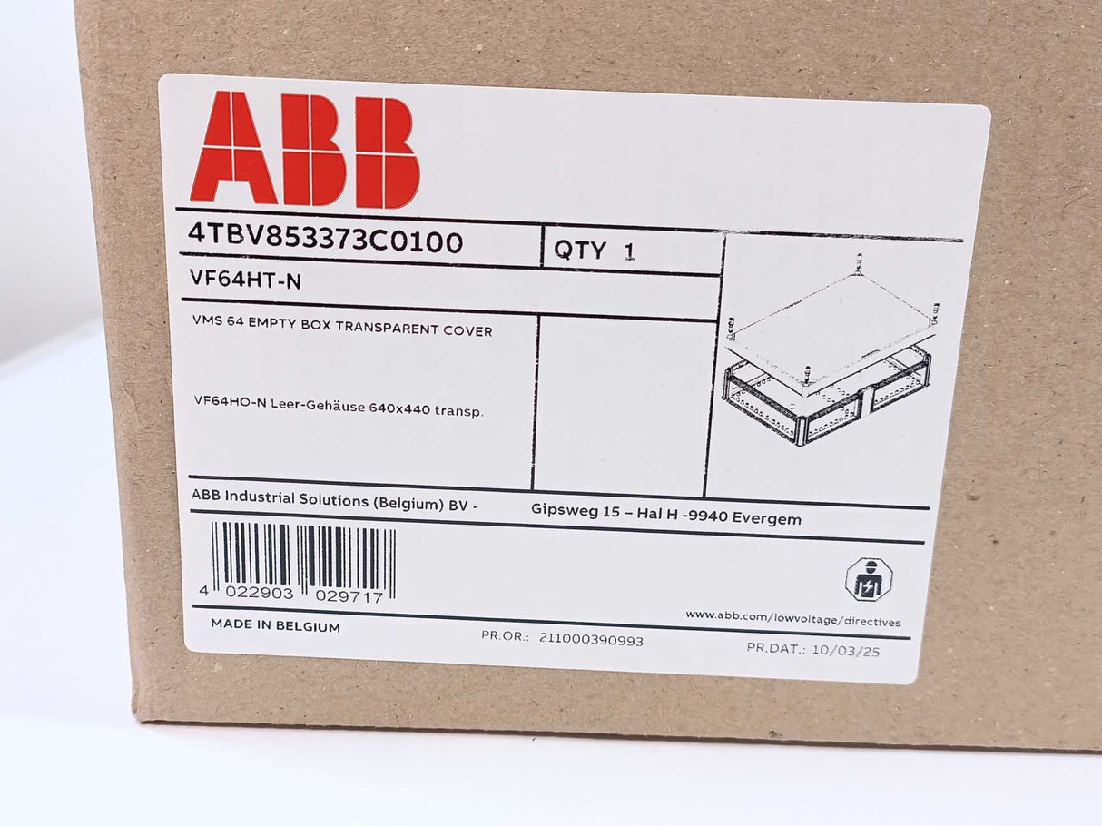 ABB VF64HT-N 4TBV853373C0100 Enclosure