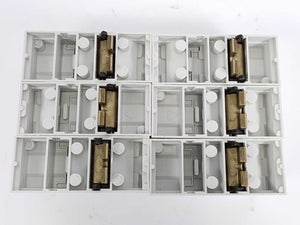 ABB 2CCV672502R0001 L2 ZLS252 Incoming Terminal Feeder Component, Batch of 6 Pcs