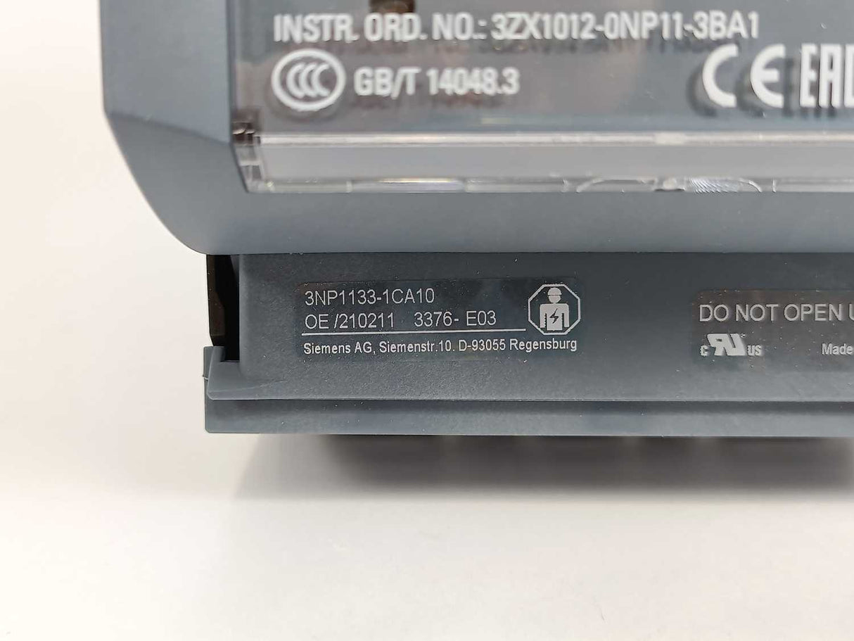Siemens 3NP1133-1CA10 SENTRON Fuse Switch Disconnector