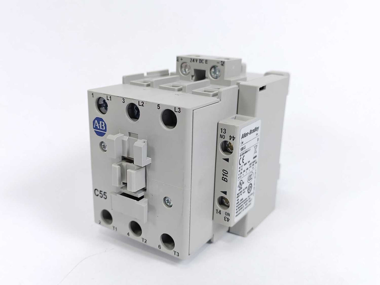 AB Quality 100-C55EJ10 3-Phase IEC Rated Contactor Ser. B