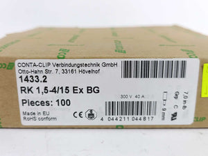 Contaclip 1433.2 RK 1,5-4/15 Ex BG