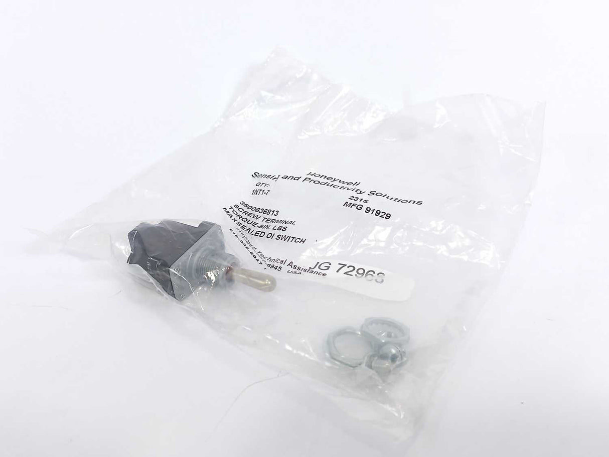 Honeywell MFG 91929 Screw Terminal Maxsealed OI Micro-Switch
