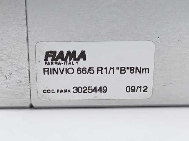 Fiama RINVIO 66/5 R1/1 "B" 8Nm "B" 8Nm Compact Right Angle Gearbox