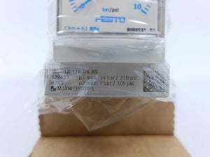 Festo 529423 Pressure Regulator MS4-LR-1/8-D6-AS
