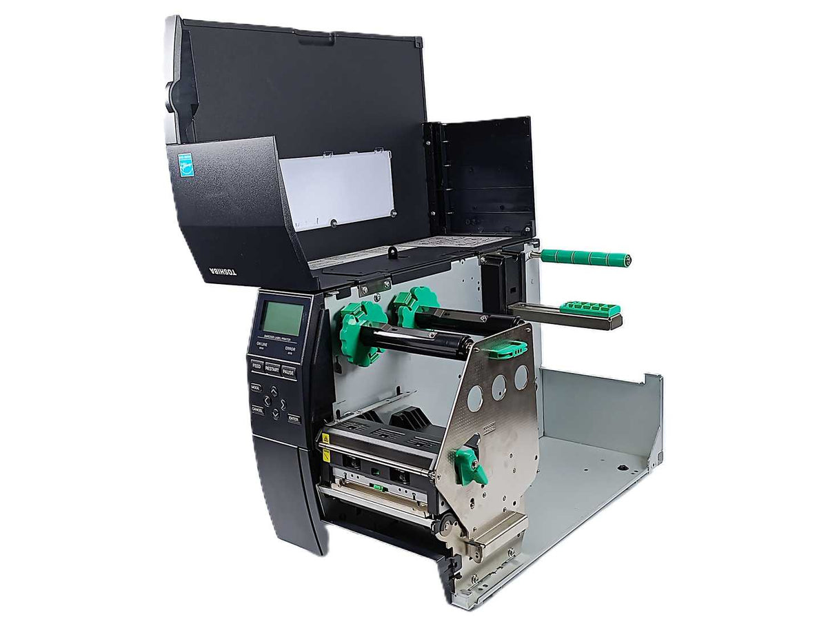 Toshiba B-EX4T2-TS12-QM-R Barcode Label Printer 100-240V~
