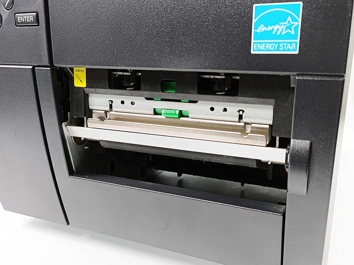 Toshiba B-EX4T2-TS12-QM-R Barcode Label Printer 100-240V~