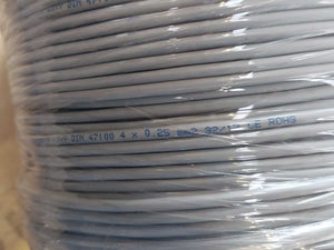 Liyy 337004002 4x0.25 mm2 Grey 500Meter