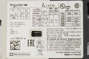 Schneider Electric GV2-RT07 GV2-RT07 Motor Protection Circuit Breaker