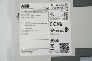 ABB Stotz-Kontakt 1SVR730040R3300 CT-WBS.22S Impulse and Flasher Time Relay