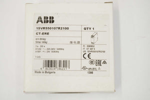 ABB 1SVR550107R2100 CT-ERE Electronic On Delay Time Relay